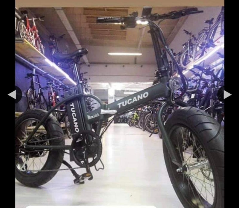 Bicicleta eléctrica tucano 