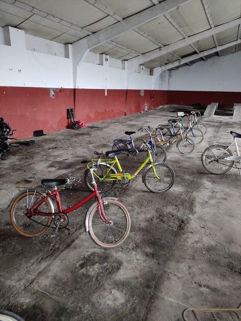 bicicletas antiguas niÃ±o- niÃ±a