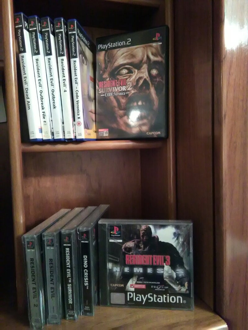 Colección Resident Evil Ps1 y Ps2