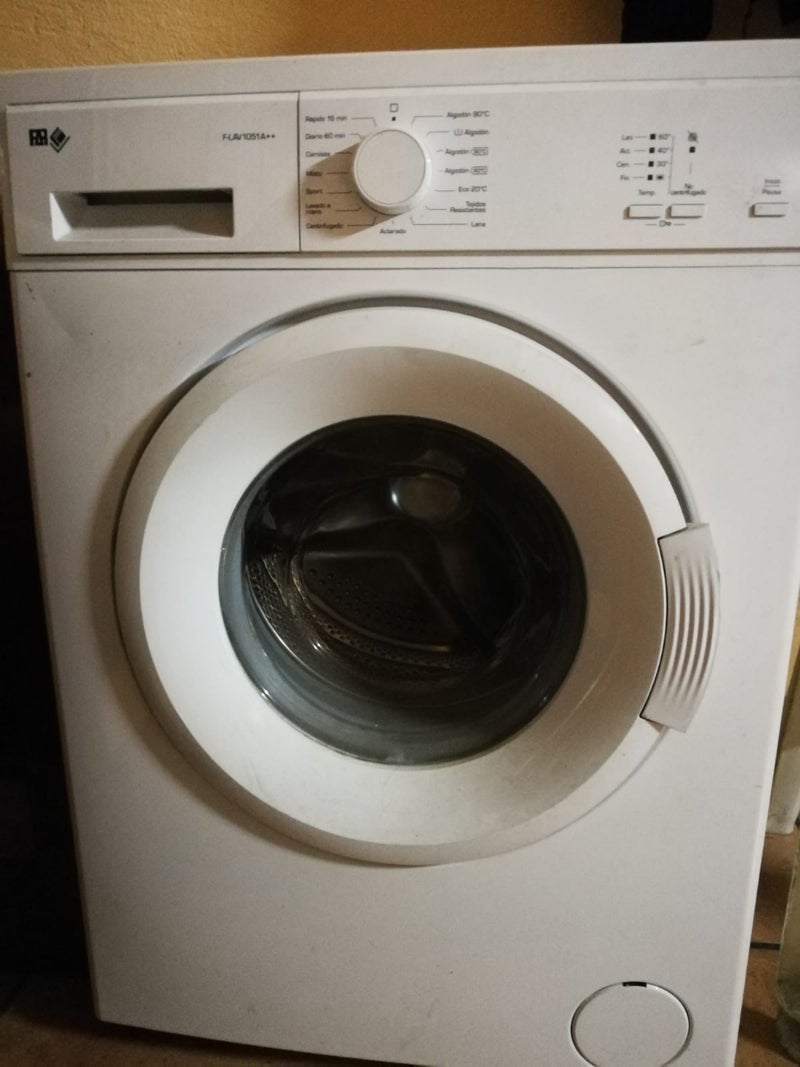 lavadora con un año de funcionamiento 👍