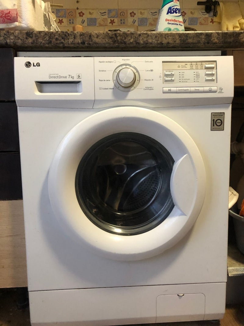 lavadora LG 7 kg. cComo nueva
