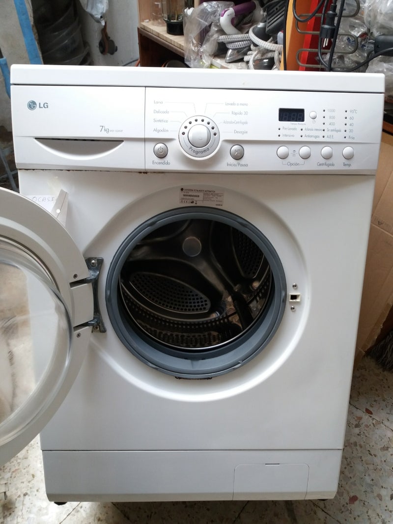 lavadora se 7 K Funcionando