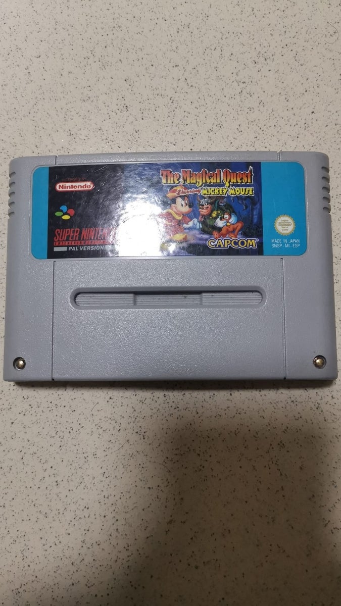 Mickey Mouse The Magical Quest. Nintendo SNES. 