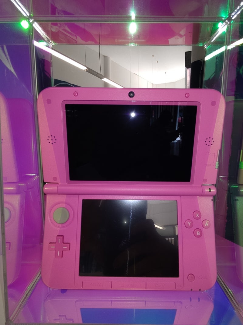 Nintendo 3DS XL rosa completa