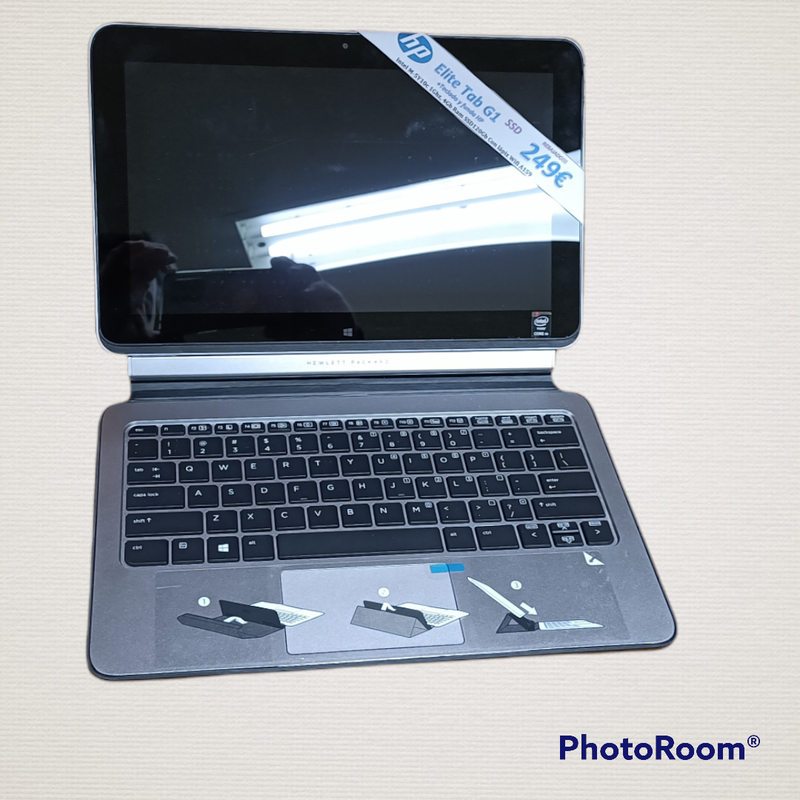 Portatil/Tablet convertible HP Elite Tab x2 10100 