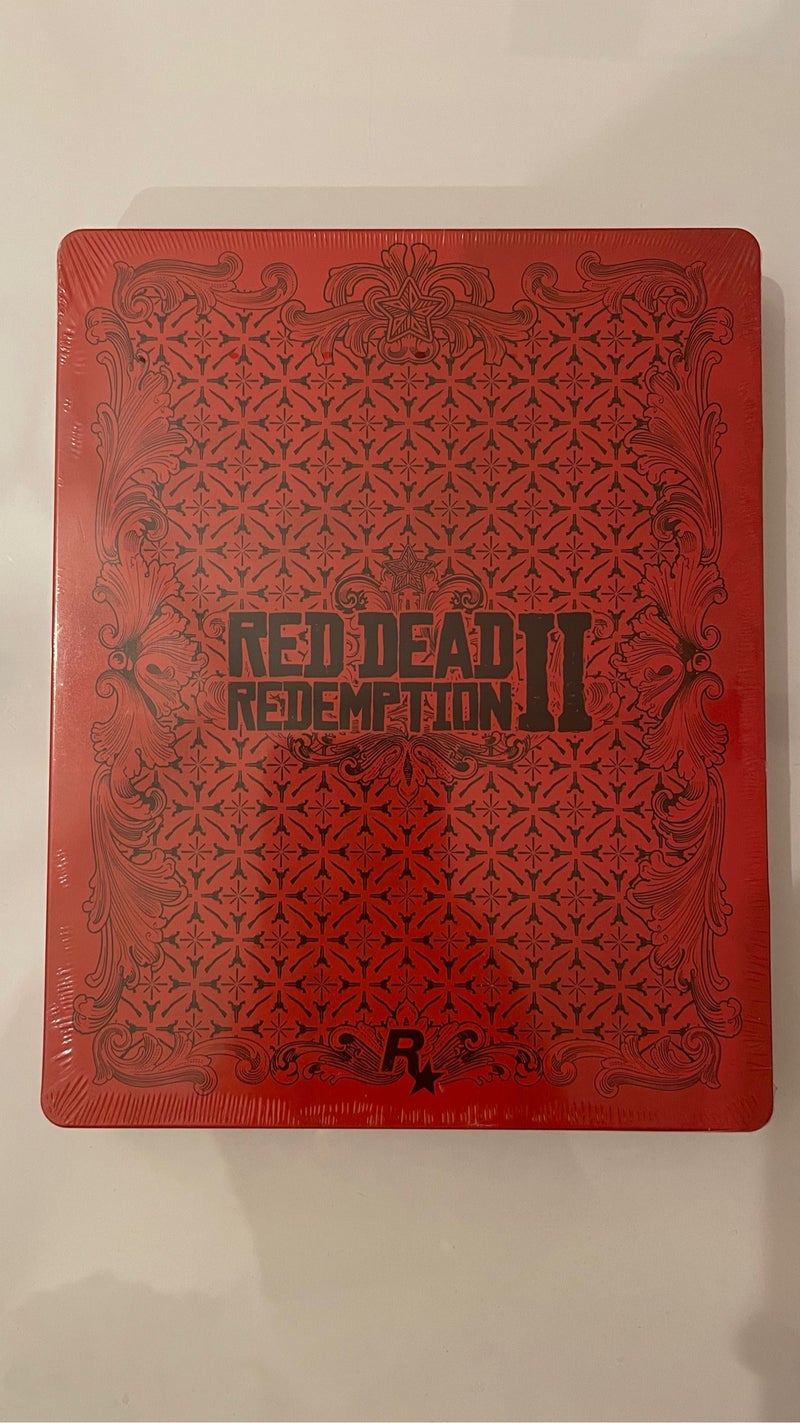 Steelbook Red Dead 2 Ps4 PRECINTADA